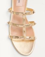ROCKSTUD LAMINATED NAPPA SLIDE SANDAL - Image 7